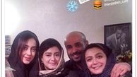 الهام کردا و همسر بازیگرش+عکس