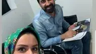 سلفی نجمه جودکی با محمدرضا علیمردانی + عکس