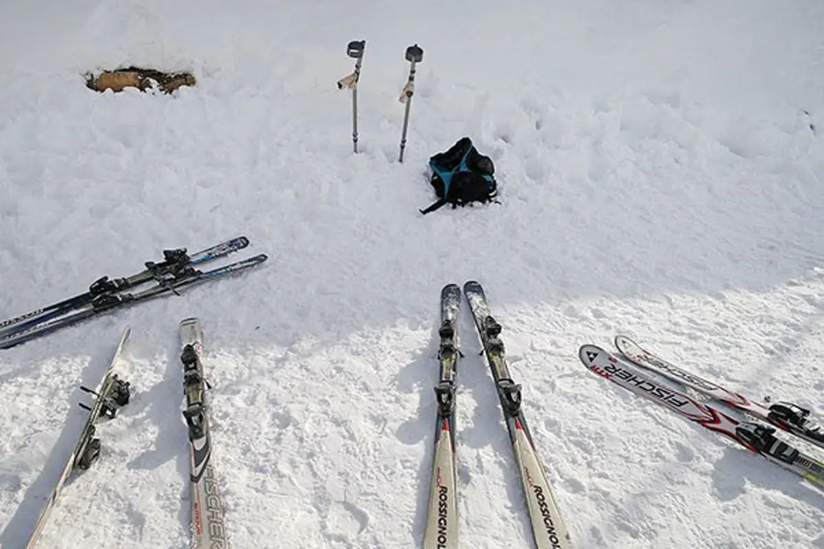 اسکی با طعم خطر مرگ!