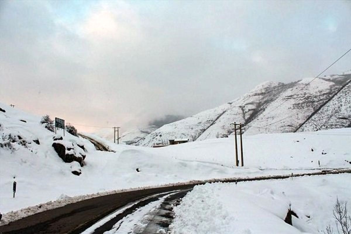 بارش برف و باران البرز را فرا می گیرد/کاهش ٩ درجه ای دما