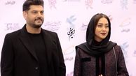 بهاره کیان افشار و سام درخشانی در جشنواره فجر/عکس 