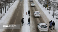 بارش برف و باران در جاده‌های ۲۶ استان کشور / جاده چالوس سه روز مسدود است