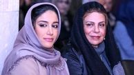 گوهر خیراندیش و دخترش در برج میلاد برای اکران ویژه هزارپا (فیلم)