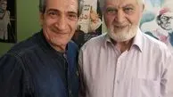 خشایار راد در کنار بازیگر قدیمی + عکس
