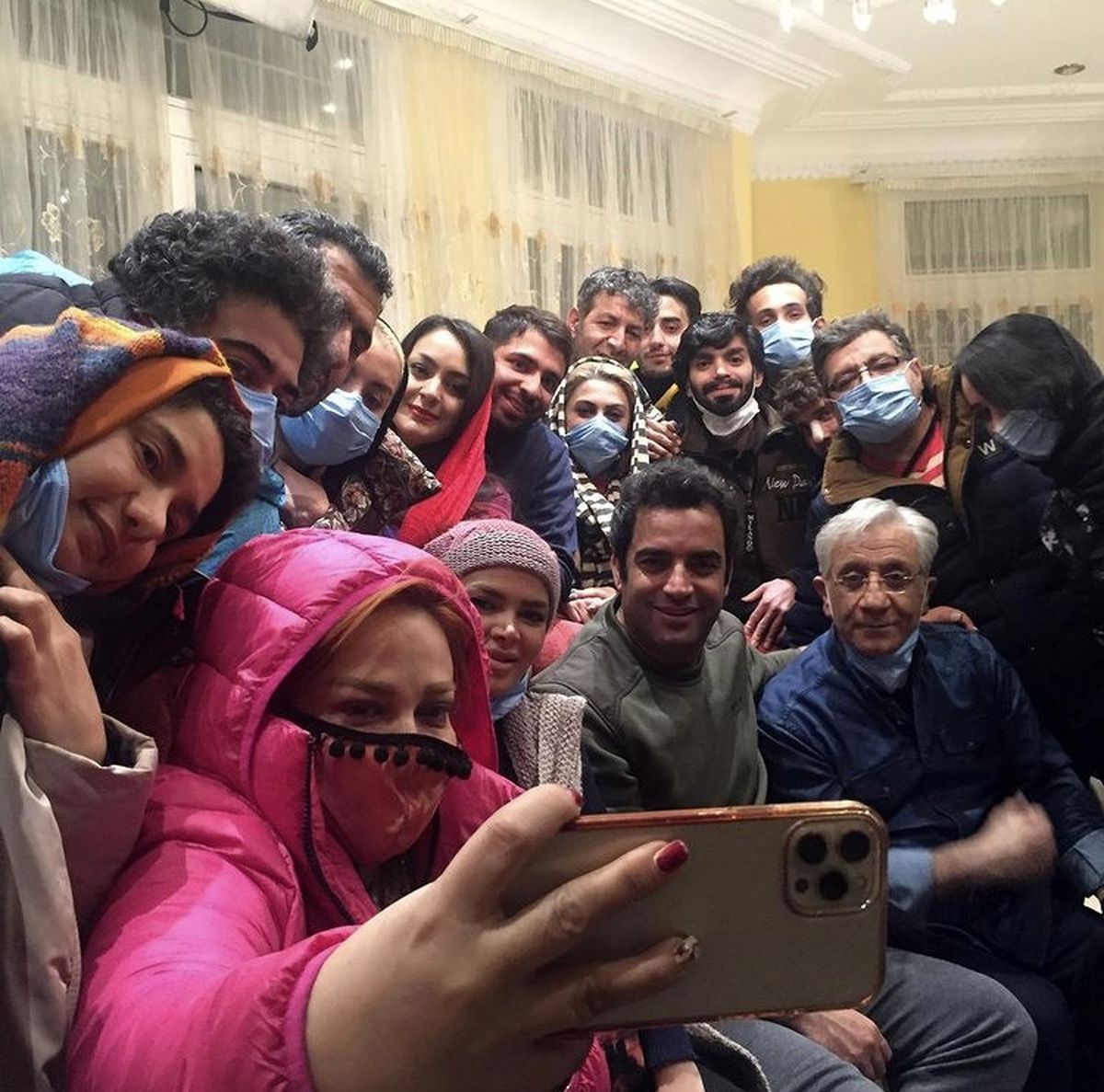 بهاره رهنما در جمع دوستداشتنی عاشقانه ای ها + عکس