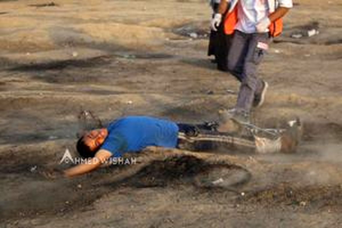 ۵۵ زخمی در تظاهرات بازگشت امروز غزه