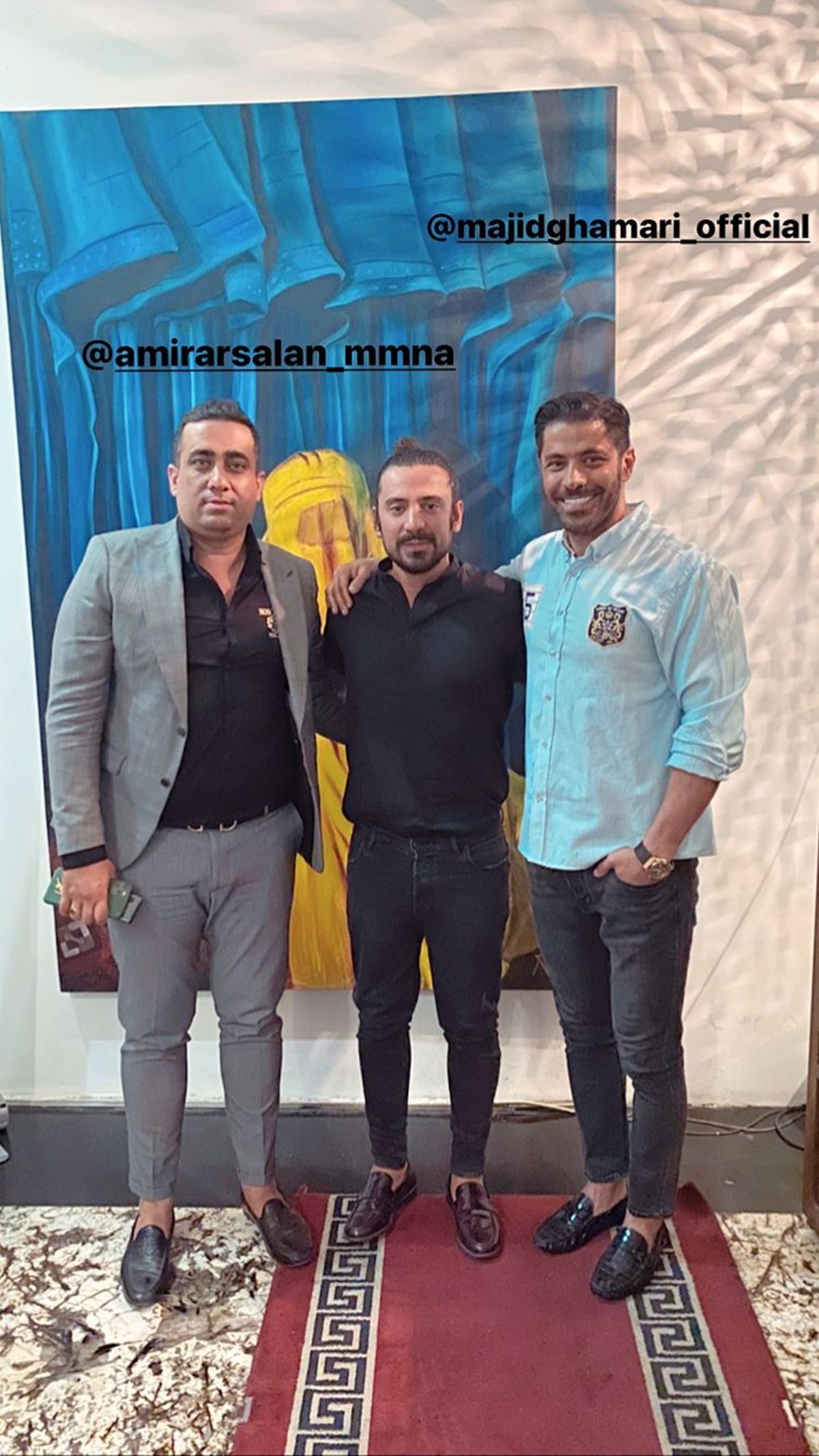 دوستان صمیمی امیرعباس گلاب + عکس