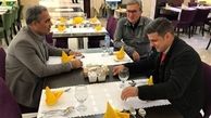عرب در اردوی پرسپولیس حاضر شد