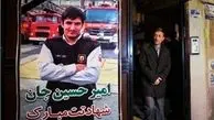 یتیمی که در حادثه پلاسکو دوباره یتیم شد! / عکس