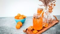 طرز تهیه شربت زردآلو خوش عطر و طعم تابستانی با میوه تازه و زردآلو خشک ؛ راز کدر نشدن و شکرک نزدن