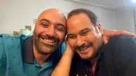 رضا داوود نژاد در آغوش همسر سابق بازیگر معروف + عکس