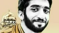 پیکر شهید مدافع حرم، ' محسن حججی ' در جایگاه ابدی آرام گرفت