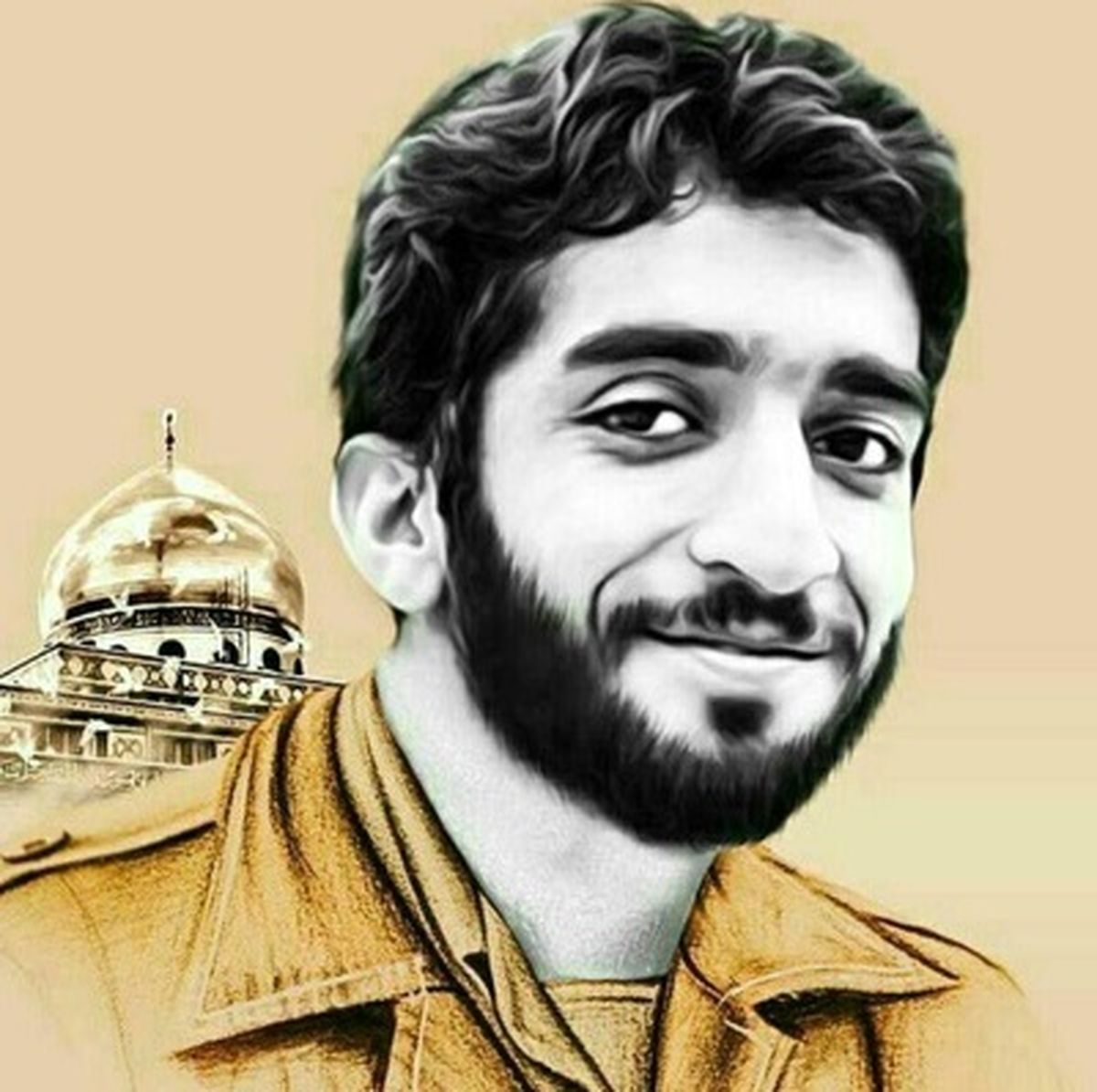 پیکر شهید مدافع حرم، ' محسن حججی ' در جایگاه ابدی آرام گرفت