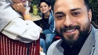بابک جهانبخش و خانواده اش در رستوران + عکس