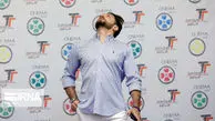 ژست عجیب بهرام رادان در جشنواره فیلم سینما تورز+عکس
