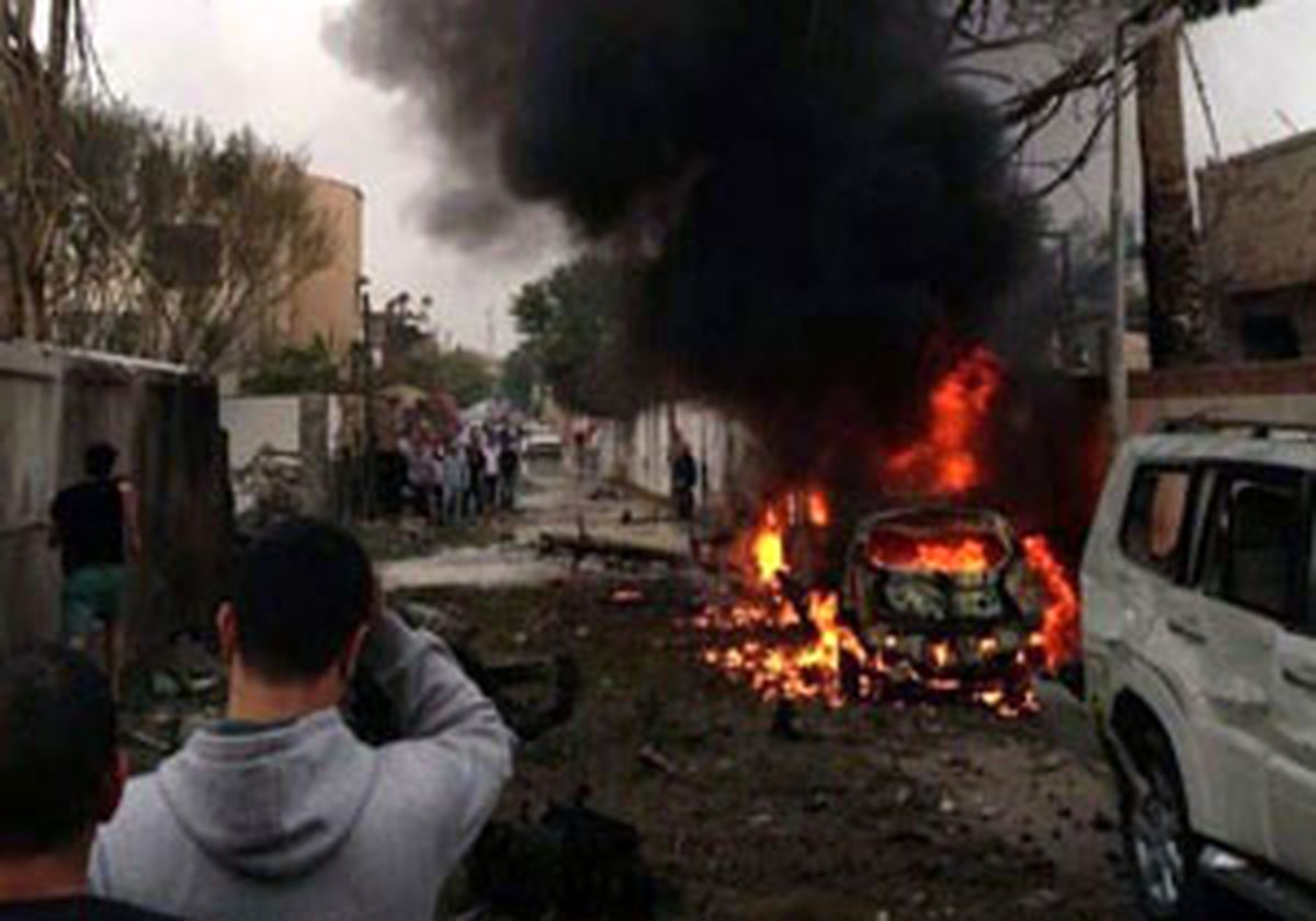 انفجار در شهرک الخالص در شمال بغداد 