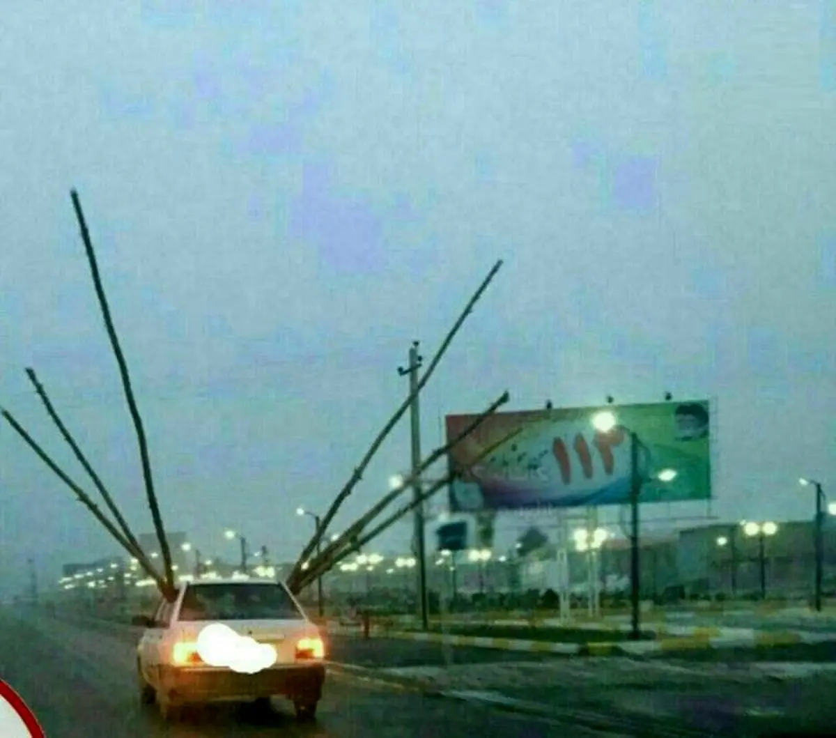 بار عجیب و غریب پراید (عکس)