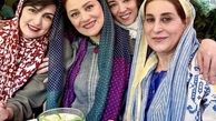 دورهمی خانم های بازیگر + عکس