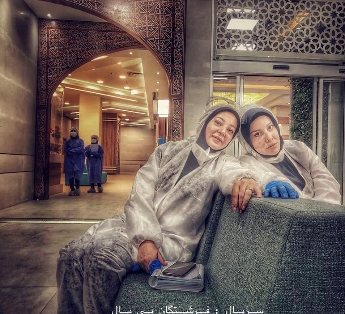 آشا محرابی و رزیتا غفاری در فرشتگان بی بال + عکس