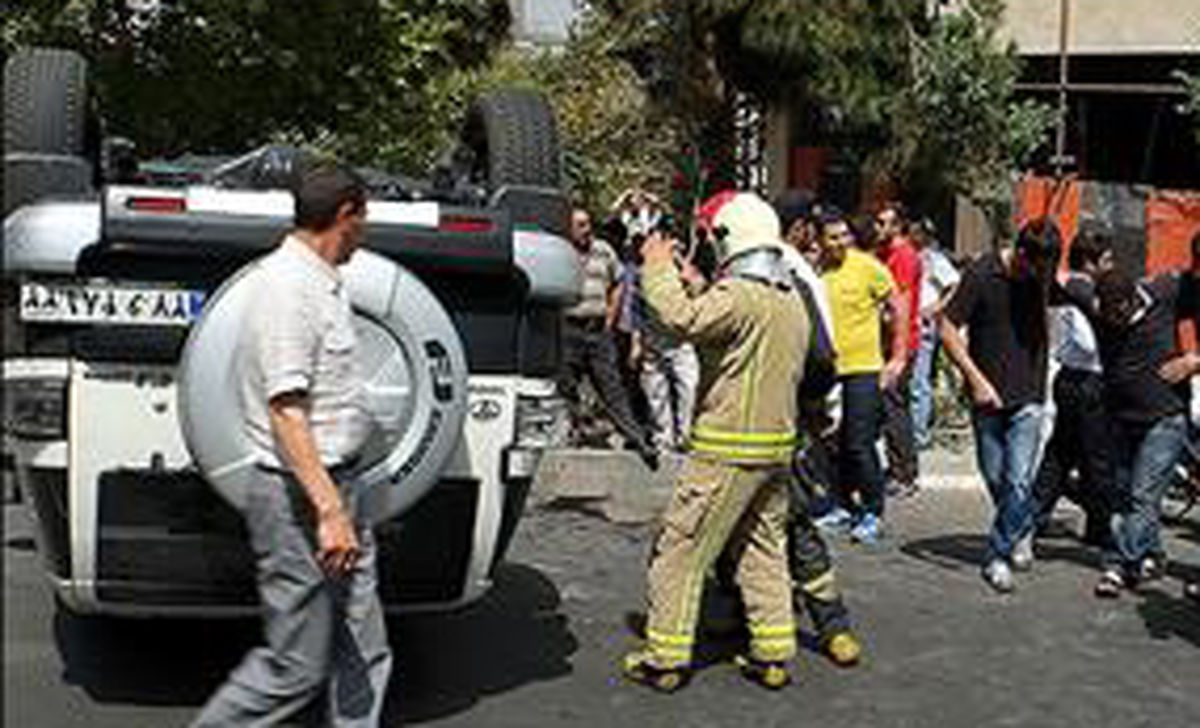 معرفی حادثه خیزترین معابر شهر تهران / بیشترین تصادفات فوتی پایتخت در بزرگراه بسیج و آزادگان