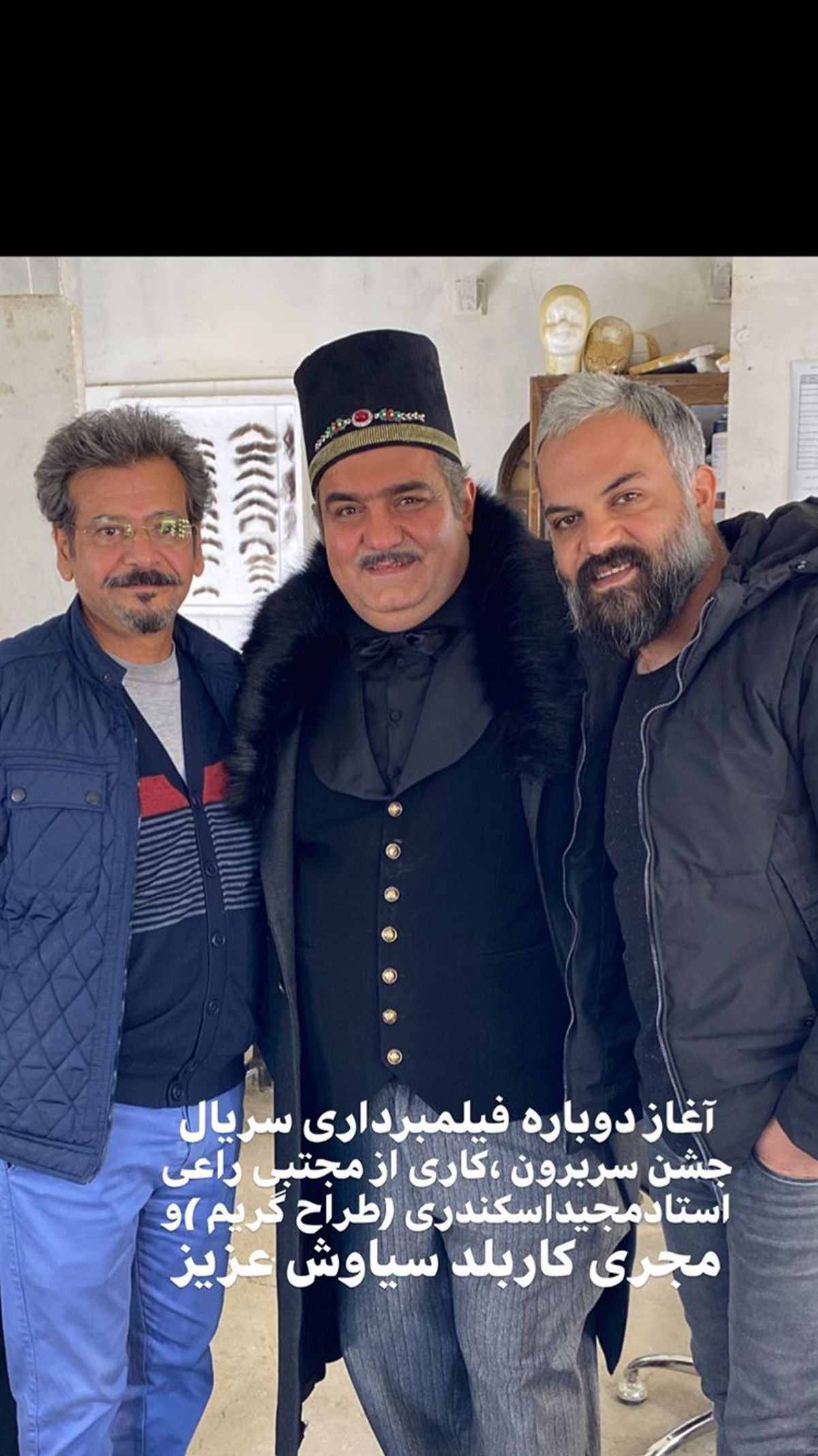 آغاز فیلمبرداری جدید میرطاهر مظلومی + عکس
