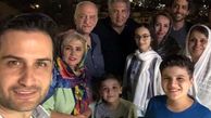 شبگردی های پویا امینی به همراه خانواده اش + عکس