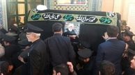  مراسم تشییع پیکر مطهر آیت‌الله واعظ‌طبسی در مشهدمقدس آغاز شد