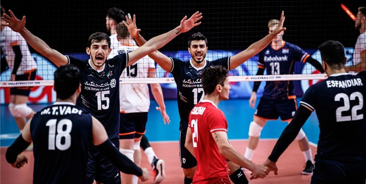 اولین پیروزی آلکنو با ایران در لیگ ملت‌های والیبال