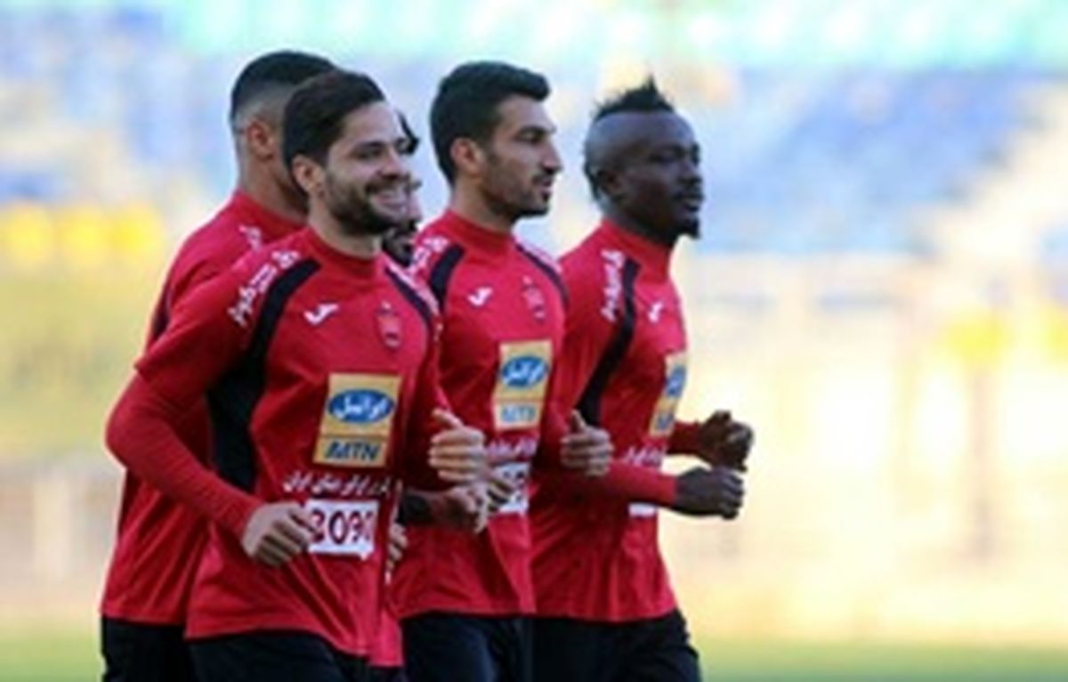 تمرین پرسپولیسی‌ها در حضور اعضای هیات مدیره