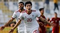 آزمون و پورعلی‌گنجی در تیم منتخب جام ملت‌ها/عکس