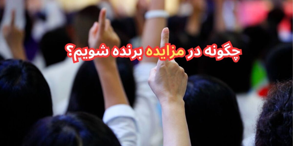 چگونه در مزایده برنده شویم؟