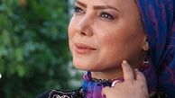 عکس خانم بازیگر بدون مو