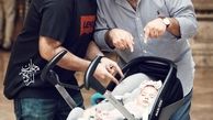 بوسه یواشکی مرد نمکی ایران+عکس