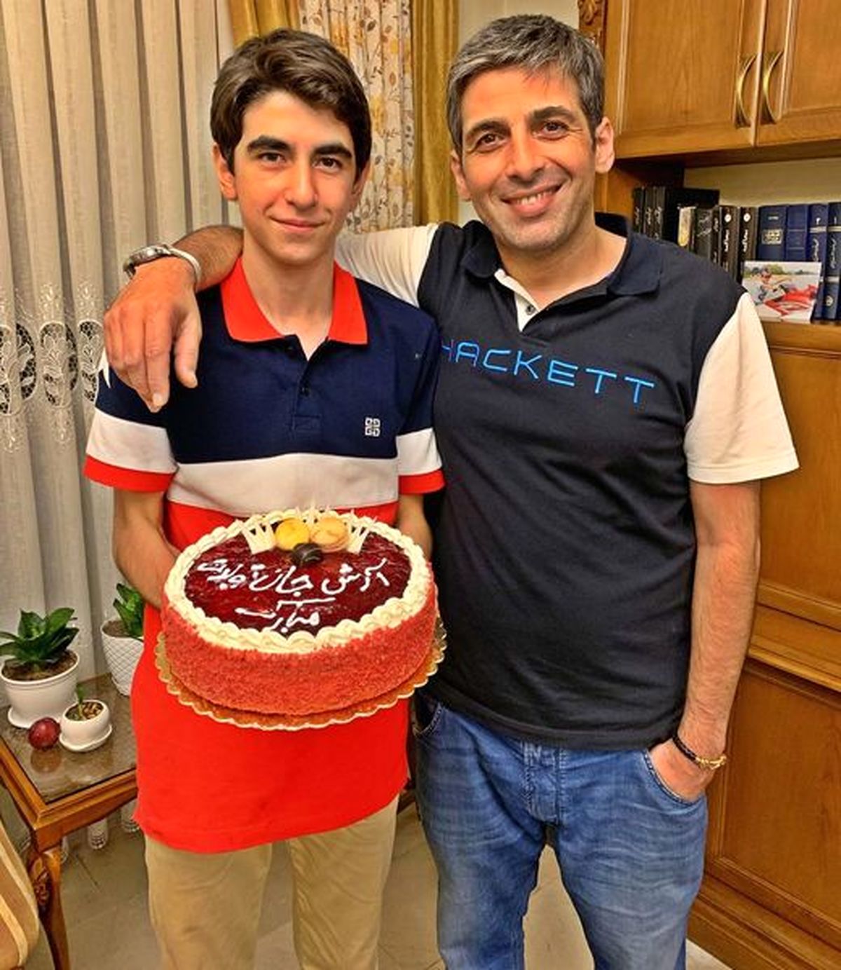 شباهت حمید گودرزی به برادر کوچکش + عکس