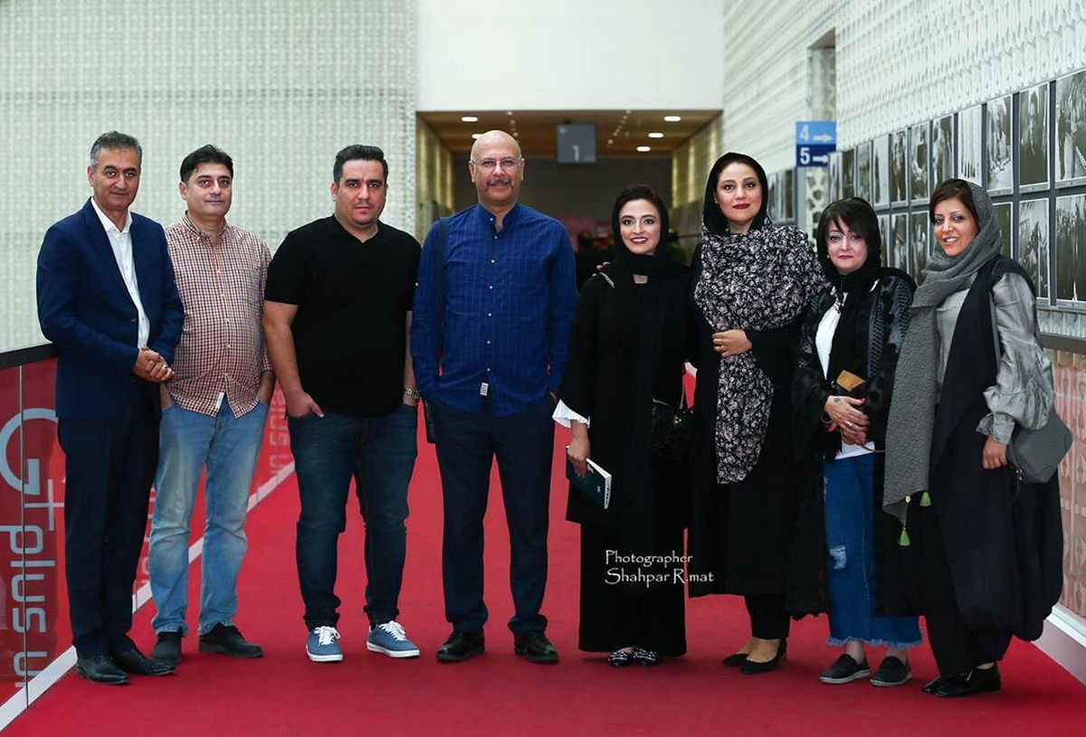 دورهمی بازیگران معروف در سینما چارسو+عکس
