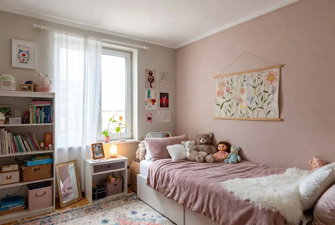 نکات کلیدی برای دکوراسیون اتاق خواب دخترانه