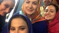 روشنک عجمیان با کنار همی هایش+عکس