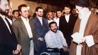 عکس قدیمی بازیگران در کنار رهبر انقلاب