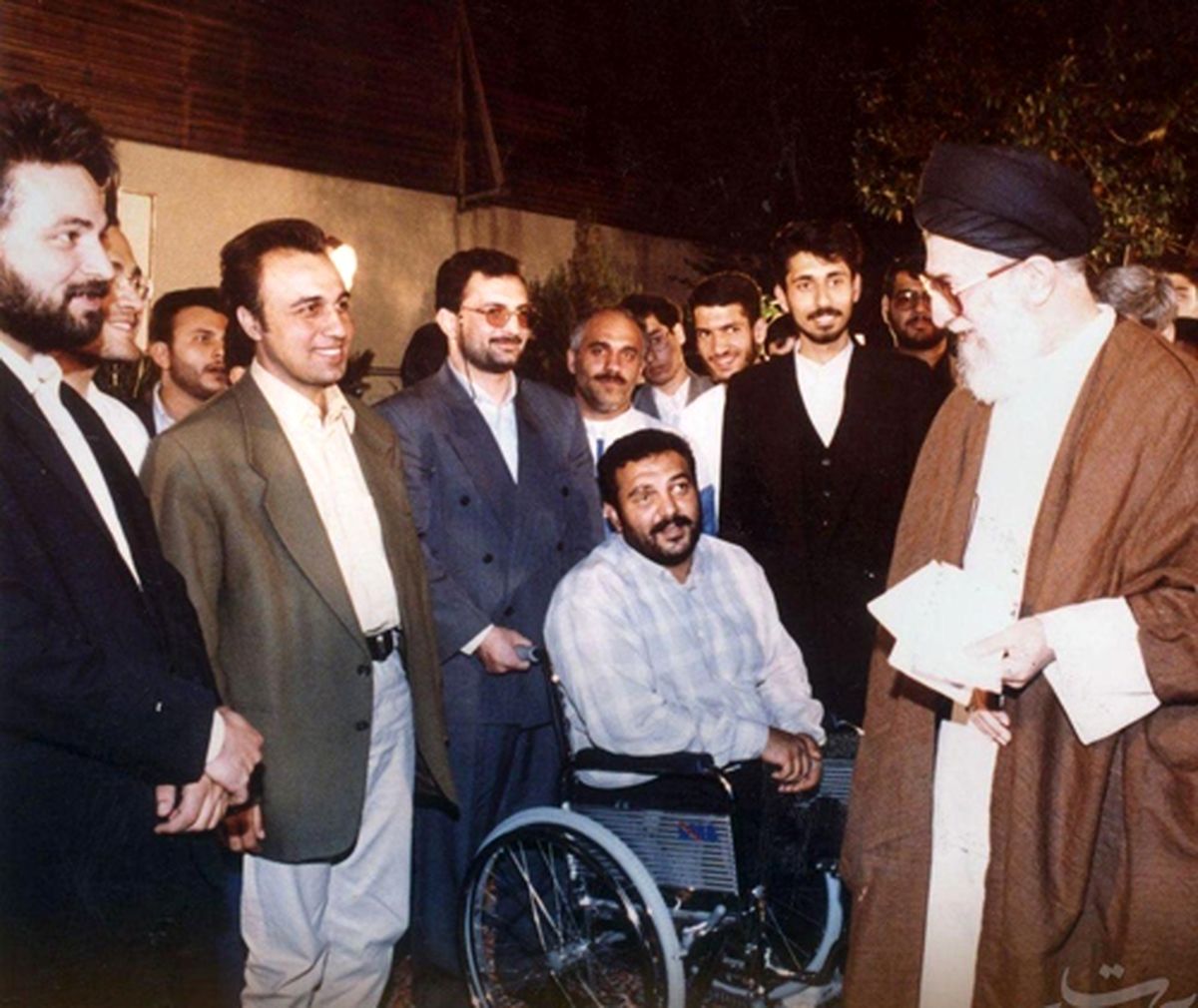 عکس قدیمی بازیگران در کنار رهبر انقلاب