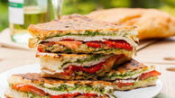 پنینی مرغ؛ غذایی جذاب برای کودکان/عکس