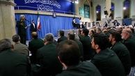 حاج قاسم سلیمانی در بیت رهبری/عکس