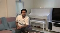 تولد ساده بازیگر دل در خانه اش + عکس