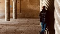 مهران احمدی در مکانی تاریخی + عکس