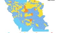 رنگ بندی نقشه کرونا تغییر کرد / افزایش شهرهای نارنجی