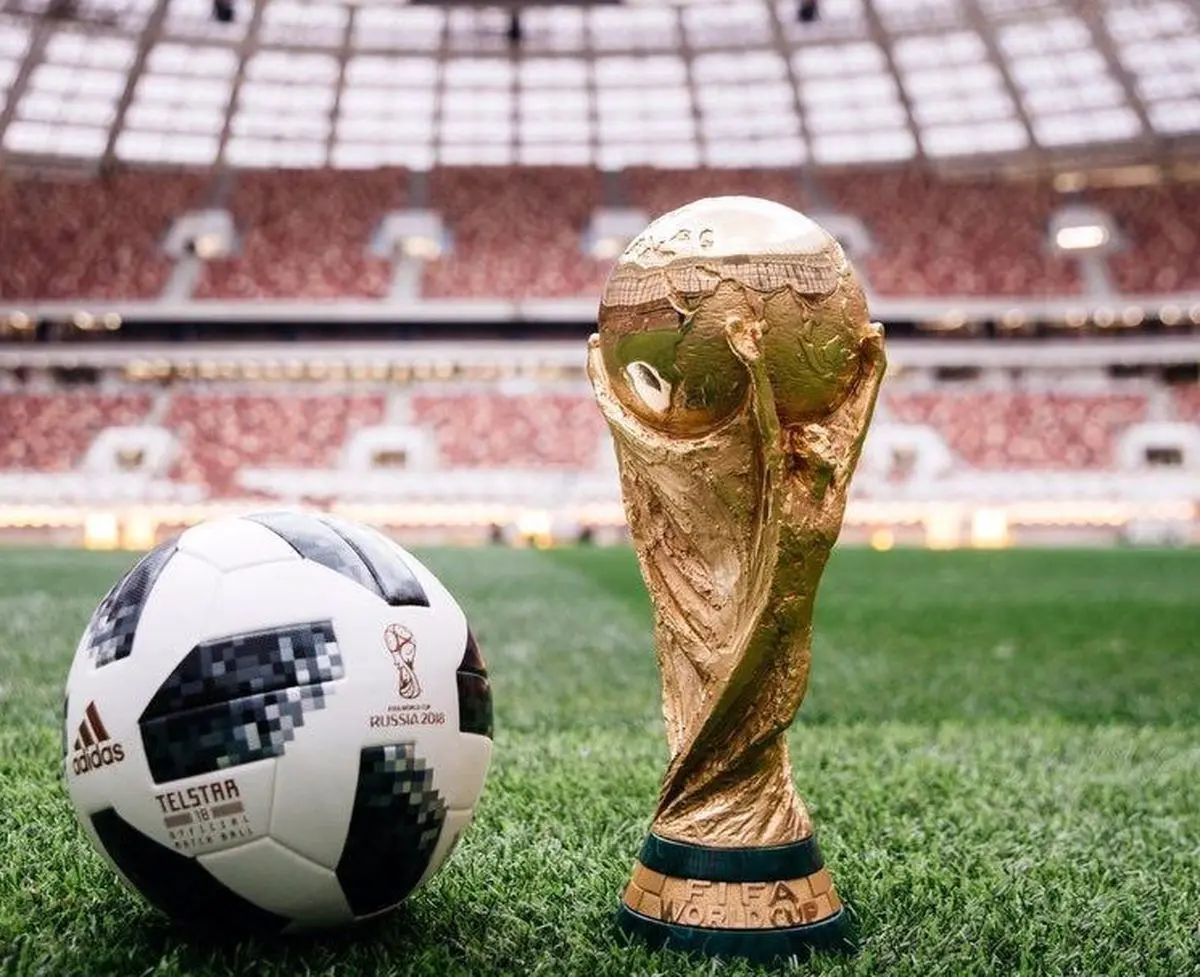 رونمایی از توپ جام جهانی 2018/ عکس