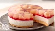 طرز تهیه چیز کیک هلو به روش مجلسی و با طعمی بی نظیر