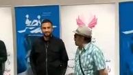 رضا عطاران و امیر جدیدی در اکران مردمی فیلم «روز صفر» در پردیس سینمایی لوتوس مال