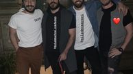 نوید محمدزاده در تولد یکی از دوستانش + عکس