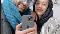 سلفی رضا بهرام با خواهرش + عکس