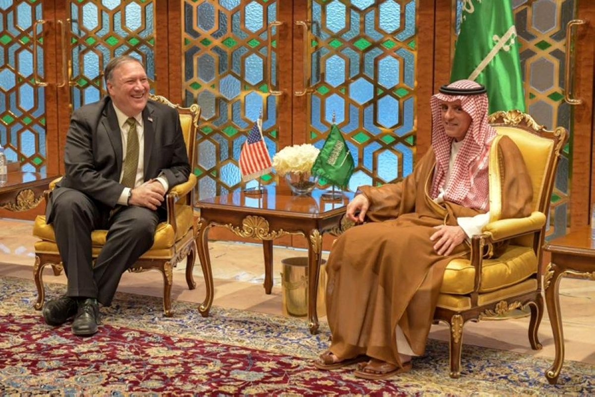 دیدار جیمز ماتیس با عادل الجبیر